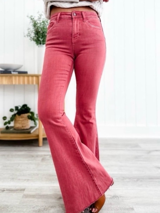 Vervet Denim - Vervet High-Rise  Flared Jeans